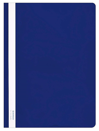 Skoroszyt DONAU, PVC, A4, twardy, 150/160mikr., żółty