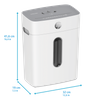 Niszczarka HP OneShred 8CC czarna