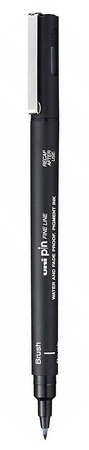 Cienkopis kreślarski Uni Pin-200 brush czarny