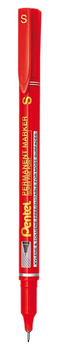 Foliopis permanentny Pentel NFS410 S 0.4mm czerwony