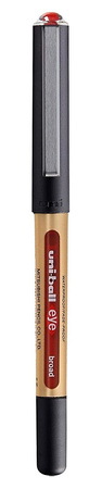 Pióro kulkowe Uni UB-150-10 (wkład czerwony) złote