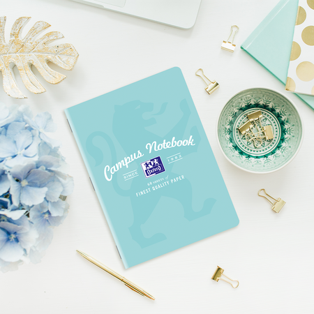 Zeszyt Oxford Campus Pastel A4/60k kratka mix kolorów