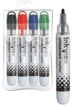 Markery do tablic Uni PWB-202 4 kolory