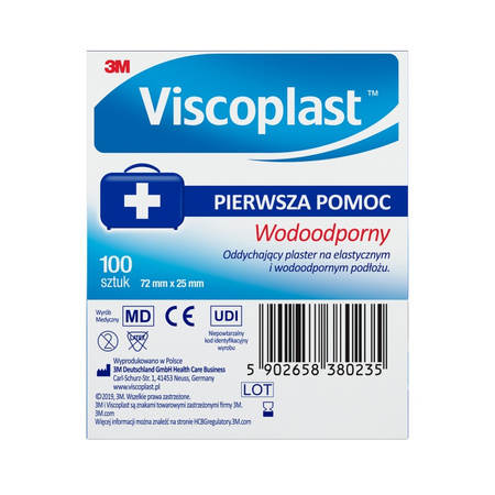 Plastry Viscoplast Minifol 72x25mm (100)