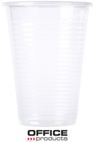 Kubek plastikowy Office Products 200ml termiczny transparentny (100)