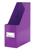 Pojemnik kartonowy Leitz Wow C&S A4/100mm fioletowy