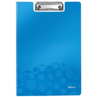 TECZKA Z KLIPEM LEITZ WOW A4 NIEBIESKA