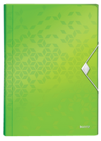 TECZKA LEITZ WOW 6 PRZEGRÓDEK ZIELONA