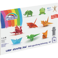 Blok rysunkowy Fiorello A3/16k kolorowy