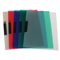 Skoroszyt z klipsem Biurfol A4 przezroczysty dymny