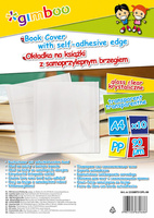 Okładka na książki Gimboo 30.5x54cm samoprzylepna (10)