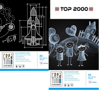 Blok techniczny Top 2000 Creatinio A3/10k czarny