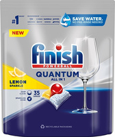 Kapsułki do zmywarki Finish Quantum All-in-1 Lemon (35)