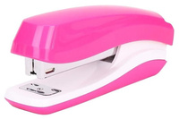 Zszywacz Deli Rio biało-różowy