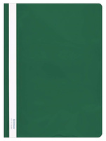 Skoroszyt DONAU, PVC, A4, twardy, 150/160mikr., zielony