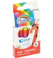 KREDKI ŚWIECOWE FIORELLO 6 KOLORÓW