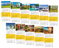 Kalendarz trójdzielny Michalczyk i Prokop 290x619mm 