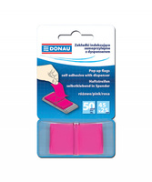 Zakładki Donau 25x45mm różowe (50)