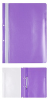 Skoroszyt OFFICE PRODUCTS, PP, A4, 2 otwory, 100/170mikr., wpinany, fiolet