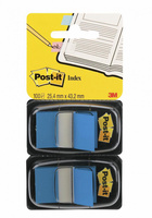 Zakładki Post-it 25.4x43.2mm niebieskie (2x50)