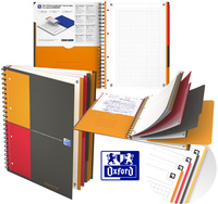 Kołonotatnik Oxford Filingbook A4+/100k kratka